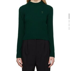 SSENSE Exclusive Green Ami de Coeur Sweater